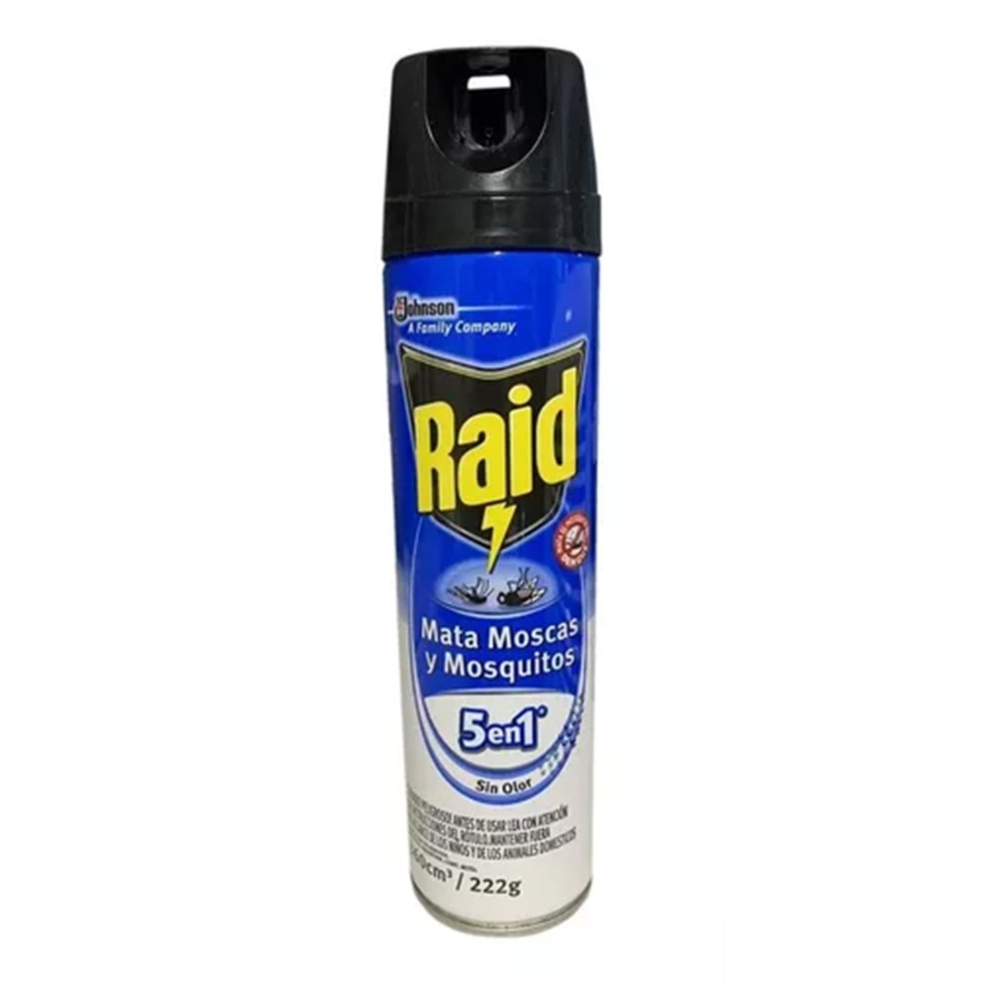 raid-aerosol-5-en-1-sin-olor-para-moscas-y-mosquitos-johnson-601